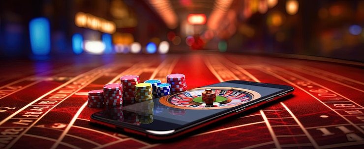 Studio live dealer untuk European Roulette dengan studio multi-kamera profesional
